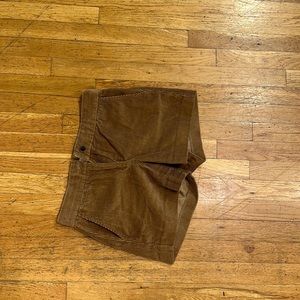 J crew women’s brown shorts